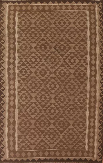 Geometric Kilim Oriental Area Rug 7x10