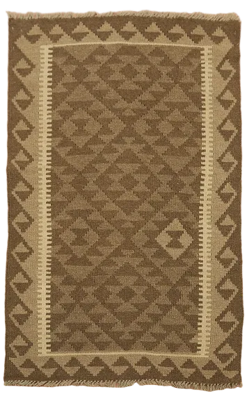 Geometric Kilim Oriental Area Rug 3x5