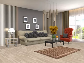 Geometric Kilim Reversible Area Rug 3x5