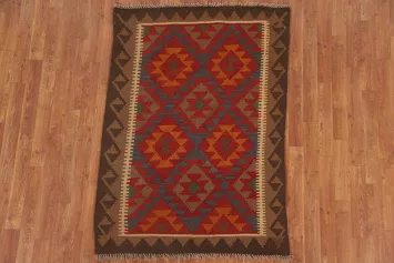 Reversible Kilim Oriental Area Rug 3x5