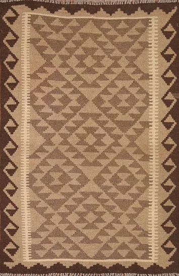 Geometric Kilim Oriental Area Rug 3x5