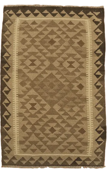 Geometric Kilim Oriental Area Rug 3x5
