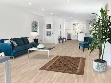 Reversible Wool Kilim Oriental Rug 4x5