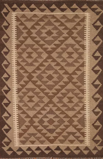 Reversible Kilim Oriental Area Rug 3x5