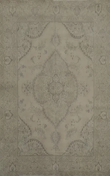 Classic Tabriz Persian Area Rug 8x11 Perfect for Traditional Home Decor