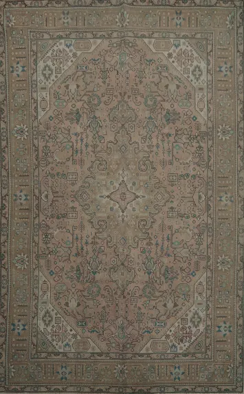 Bohemian Tabriz Persian Area Rug 6x10 for Cozy Living Spaces Decor