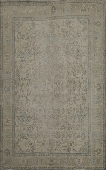 Artistic Tabriz Persian Area Rug 7x10 to Enhance Your Living Room Ambiance