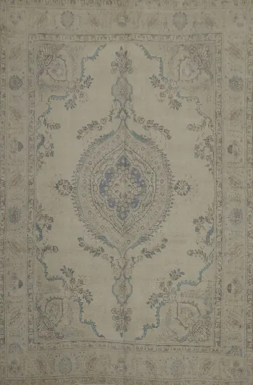 Timeless Tabriz Persian Area Rug 9x12 for Elegant Interior Settings