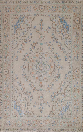 Handmade Tabriz Persian Area Rug 6x9