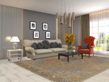 Traditional Tabriz Persian Area Rug 8x11