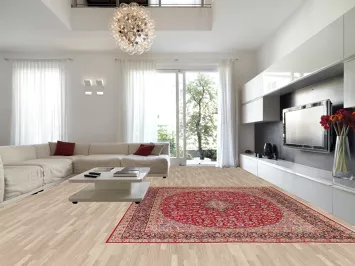 Vegetable Dye Red Kerman Persian Area Rug 10x13