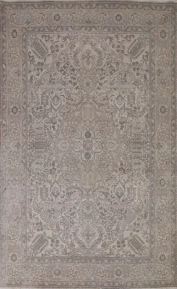 Vintage Tabriz Persian Area Rug 7x10