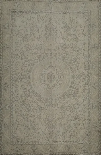 Distressed Tabriz Persian Area Rug 10x13