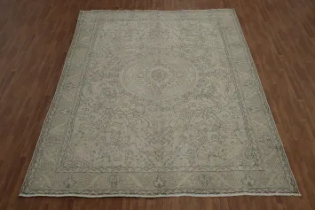 Distressed Tabriz Persian Area Rug 10x13