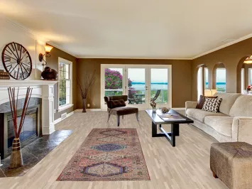 Pink Tribal Ardebil Persian Runner Rug 4x10