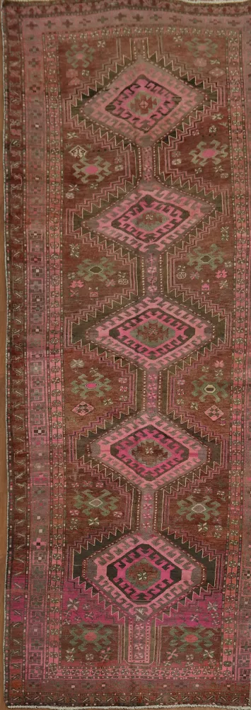Charming Ethnic Runner Rug for Hallways Rug 5x13