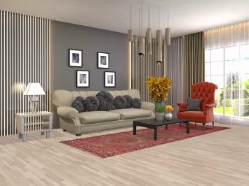 Vintage Ardebil Persian Runner Rug 4x10