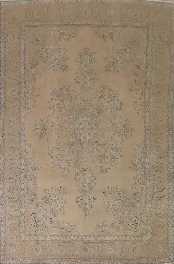 Vintage Tabriz Persian Area Rug 10x13