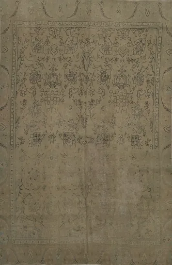 Classic Tabriz Persian Area Rug 8x12 for Traditional Decor