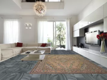 Vintage Wool Tabriz Persian Large Rug 10x16