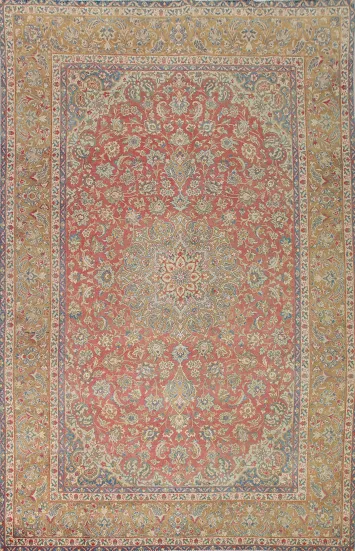 Vegetable Dye Najafabad Persian Area Rug 10x13