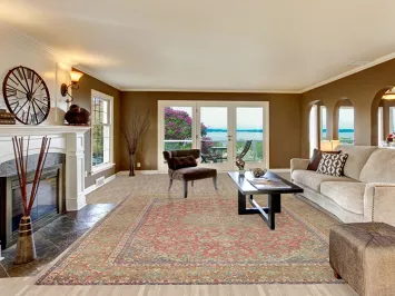 Vegetable Dye Najafabad Persian Area Rug 10x13