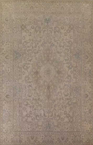 Distressed Tabriz Persian Area Rug 9x13