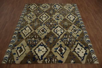 Diamond Pattern Moroccan Area Rug 8x10 Blend of Tradition and Style