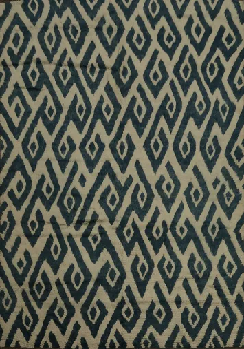 Geometric Moroccan Shaggy Oriental Area Rug 9x11