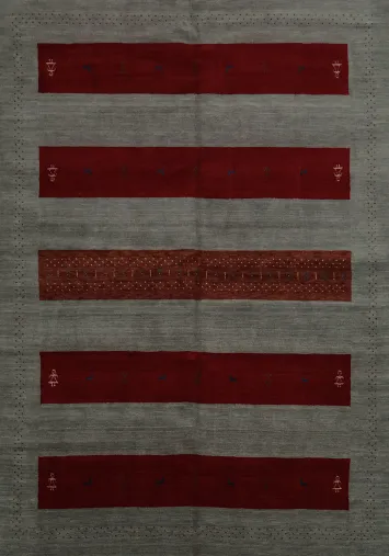 Handmade Gabbeh Oriental Area Rug 8x10