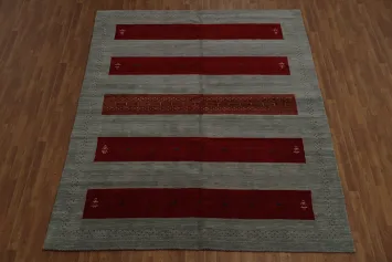 Handmade Gabbeh Oriental Area Rug 8x10