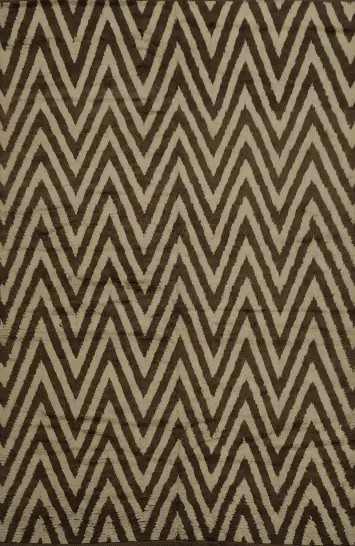 Chevron Moroccan Shaggy Area Rug 9x11 Adding Warmth to Your Room