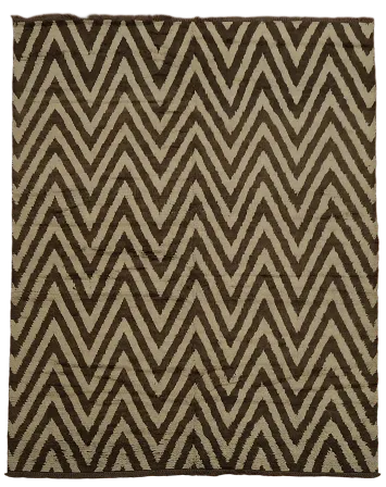 Chevron Moroccan Shaggy Area Rug 9x11 Adding Warmth to Your Room