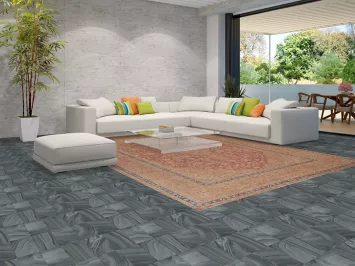 Antique Vegetable Dye Kashan Persian Area Rug 9x13