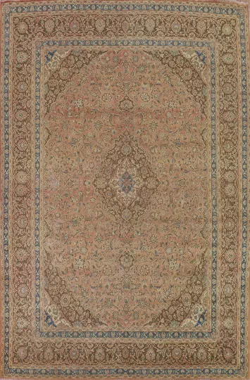 Traditional Kashan Persian Area Rug 10x13