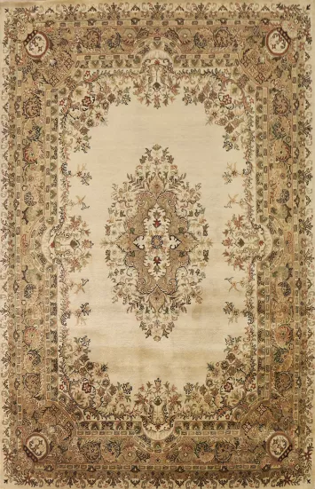 Wool Kerman Hand Tufted Oriental Area Rugs