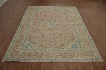 Classic Kashan Persian Area Rug 10x13 Stunning Craftsmanship