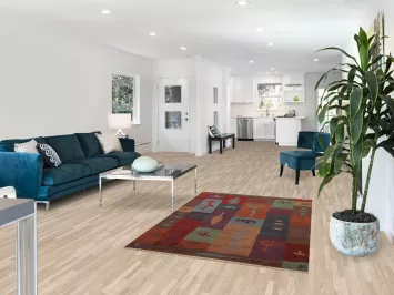 Tribal Nepalese Oriental Area Rug 4x6