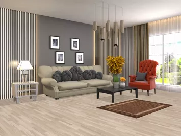 Kilim Reversible Wool Area Rug 3x4