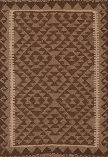 Geometric Kilim Oriental Area Rug 3x5