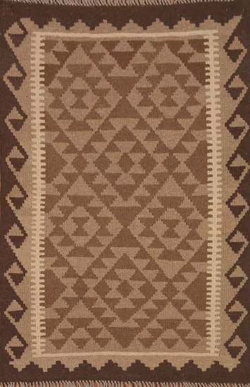 Geometric Kilim Oriental Area Rug 3x5