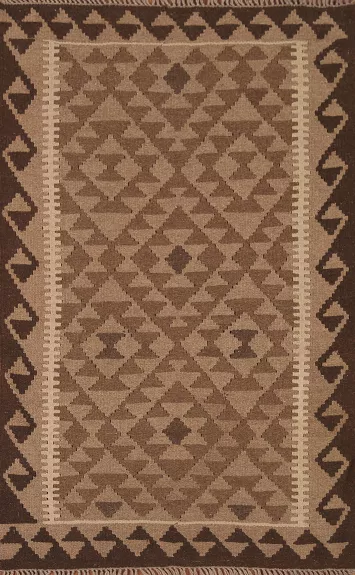 Geometric Kilim Oriental Area Rug 3x5