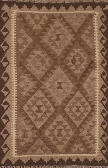 Geometric Kilim Oriental Area Rug 3x5