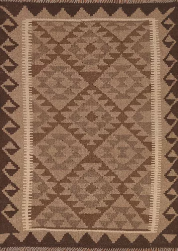 Geometric Kilim Oriental Area Rug 3x5