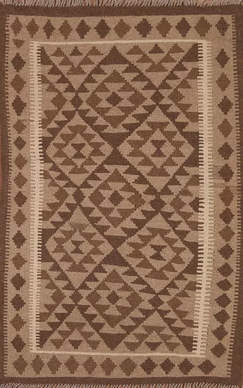 Geometric Kilim Oriental Area Rug 3x5