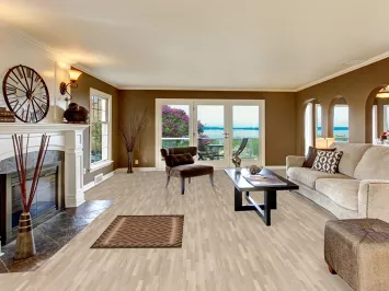 Geometric Kilim Reversible Wool Rug 3x4