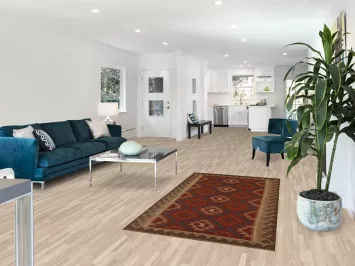 Reversible Wool Kilim Oriental Area Rug 4x7