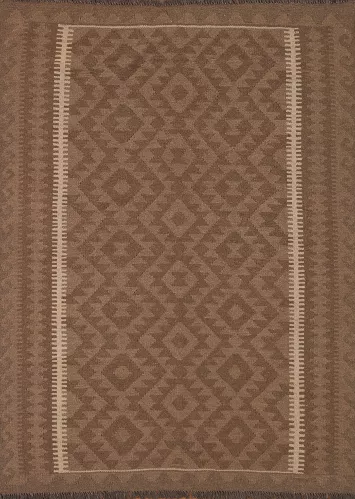 Geometric Kilim Oriental Area Rug 5x6