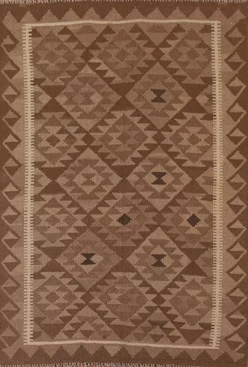 Geometric Kilim Oriental Area Rug 5x7