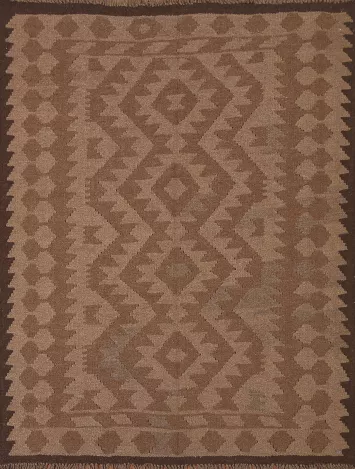 Geometric Kilim Oriental Area Rug 5x7